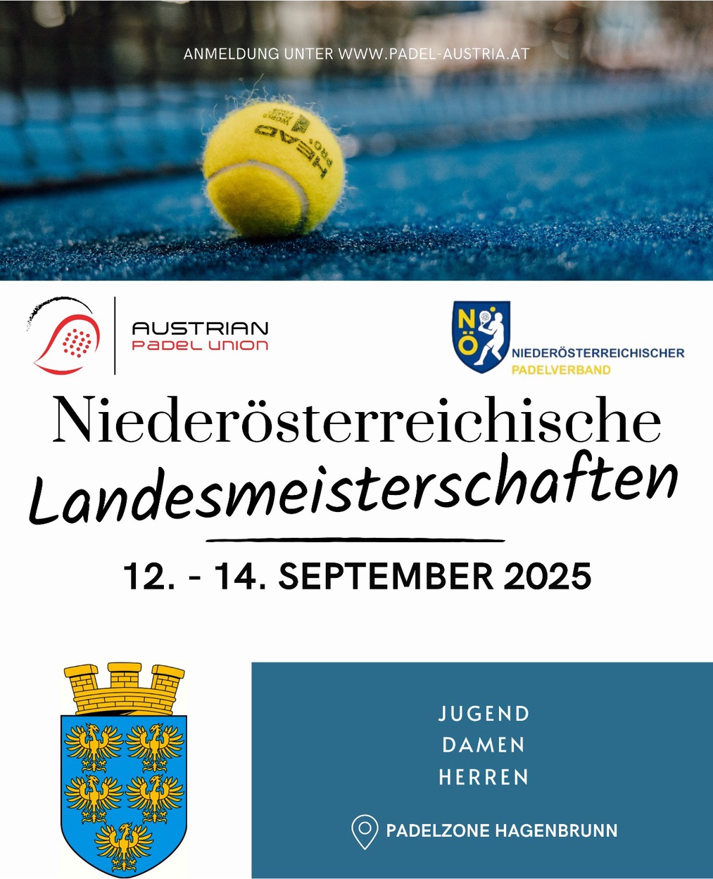 NÖ Padel Landesmeisterschaften  12.-14.09.